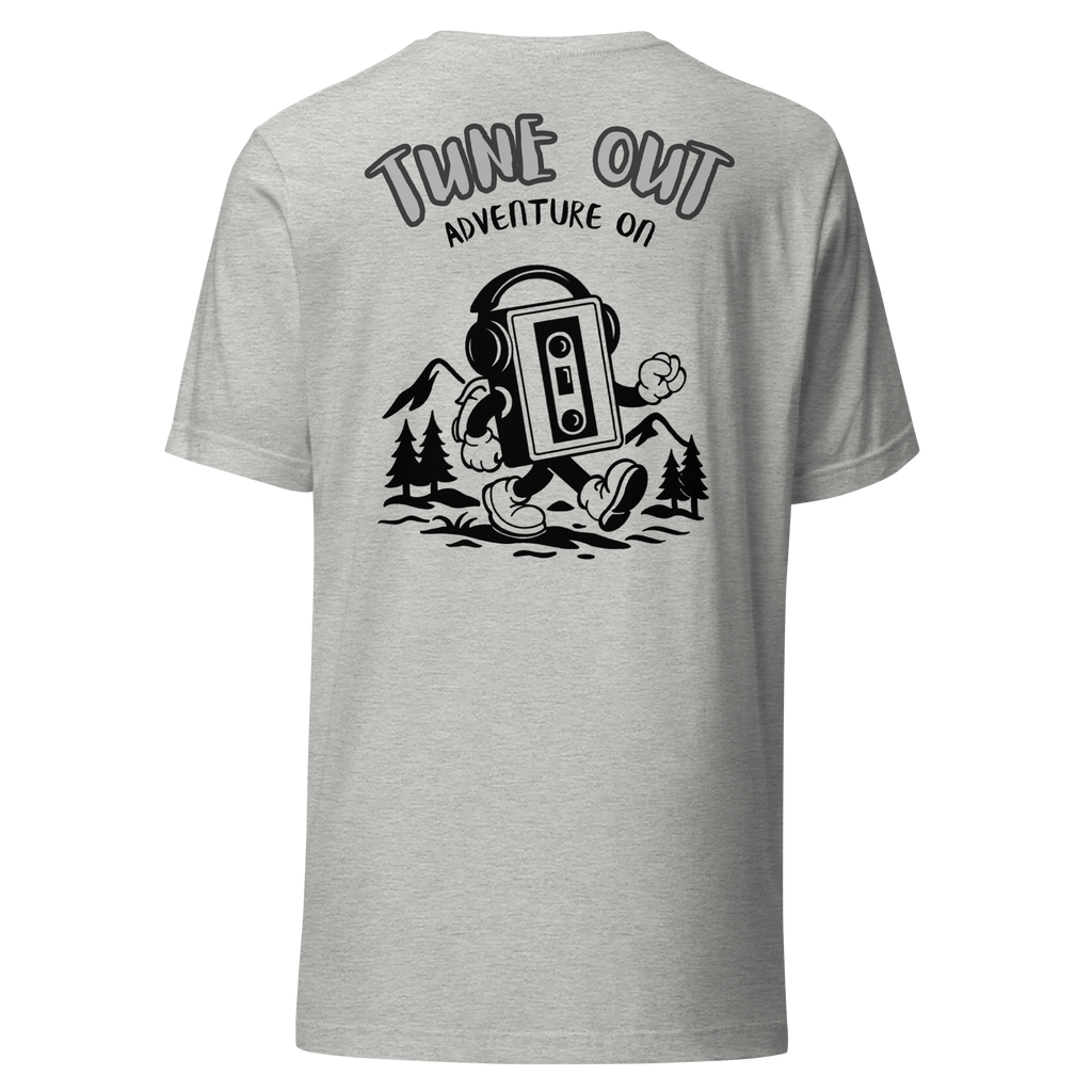 "Tune Out. Adventure On"